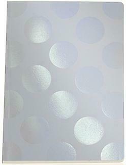 Shimmer Large Polk - Pearl A5 Notebook