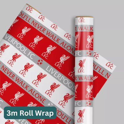 Wrapping Paper - Liverpool FC - 1 Roll 69CM X 3MTRS
