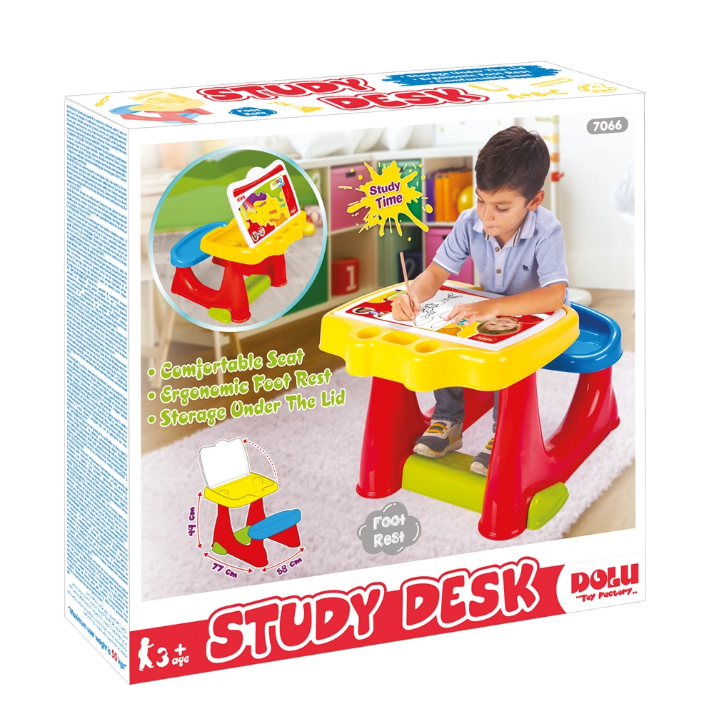 Study Desk Red \ yellow \blue