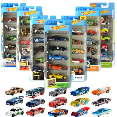 Hot Wheels 1 pack x5 cars Diecast Cars