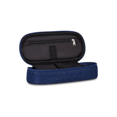 Seven Round Plus SHINY TECH Oval Pencil Case - Blue