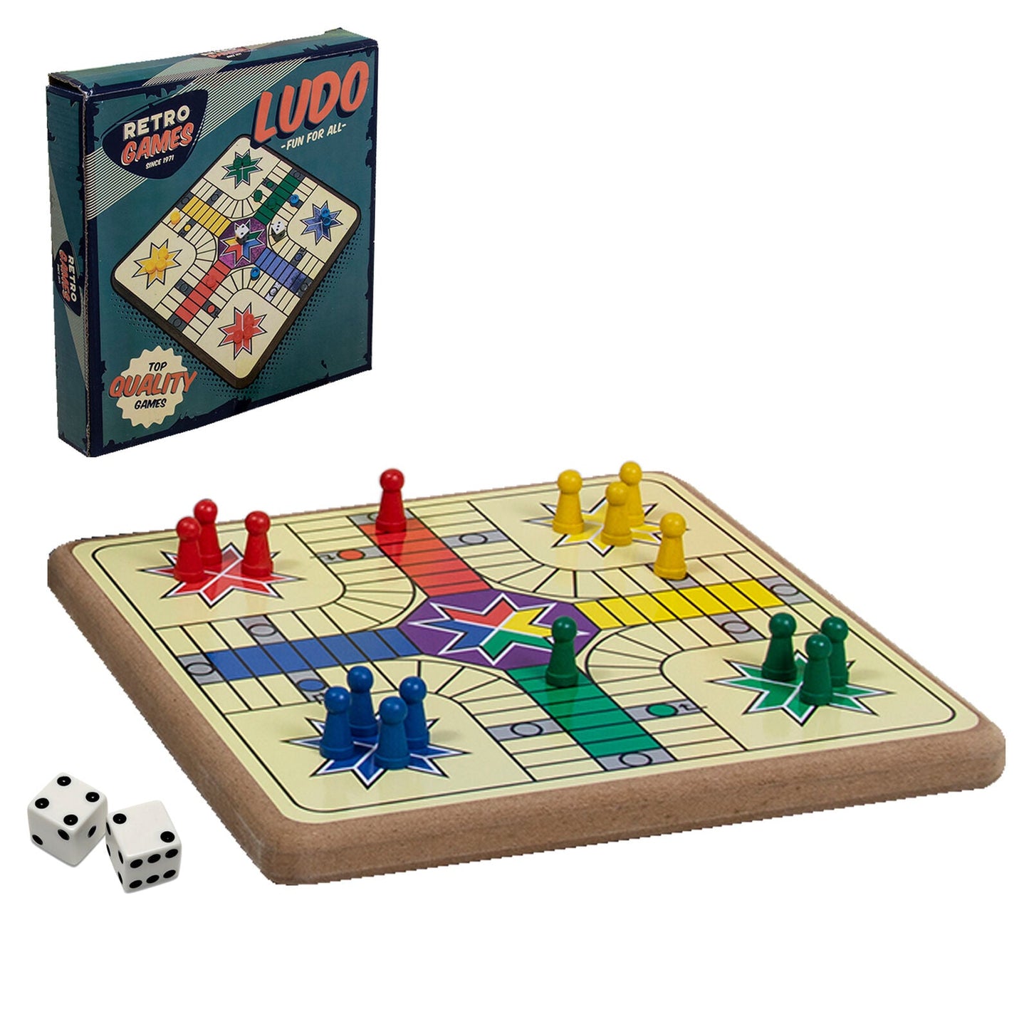 Wooden Ludo