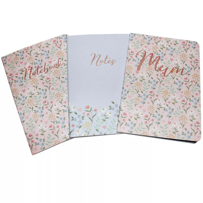 Mum - Set of 3 Notebooks Floral Range