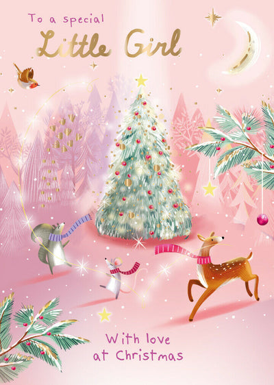 To A Special Little Girl With Love At Christmas