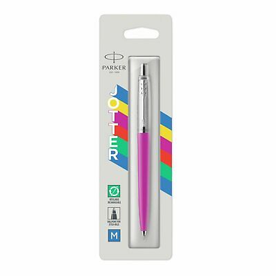 Parker Jotter Magenta Ballpoint Pen, Blue Ink