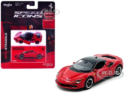 Maisto 1:64 Speed Icons Ferrari SF90 Stradale Diecast Model Car