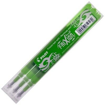 Frixion Refill 07 Green Pkt X3 Refills