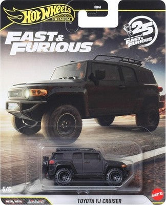Hot Wheels Premium Fast & Furious 25th Anniversary Toyota FJ Cruiser Die-Cast Vehicle