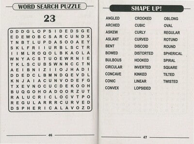 Large Print A5 Wordsearch Puzzle Book