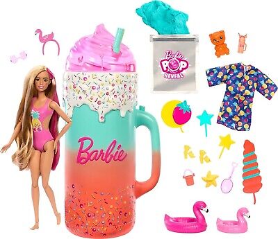 Barbie Pop Reveal Fruit Surprise Doll - Tropical Smoothie