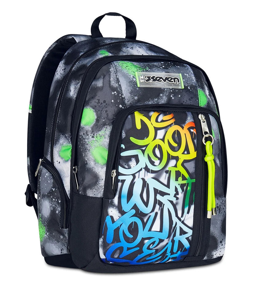 Seven - 2 in 1 Backpack  2 Large compartments