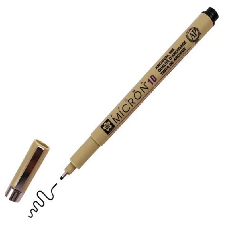 Micron Waterproof - Permanent Pen 10 - 0.60Mm