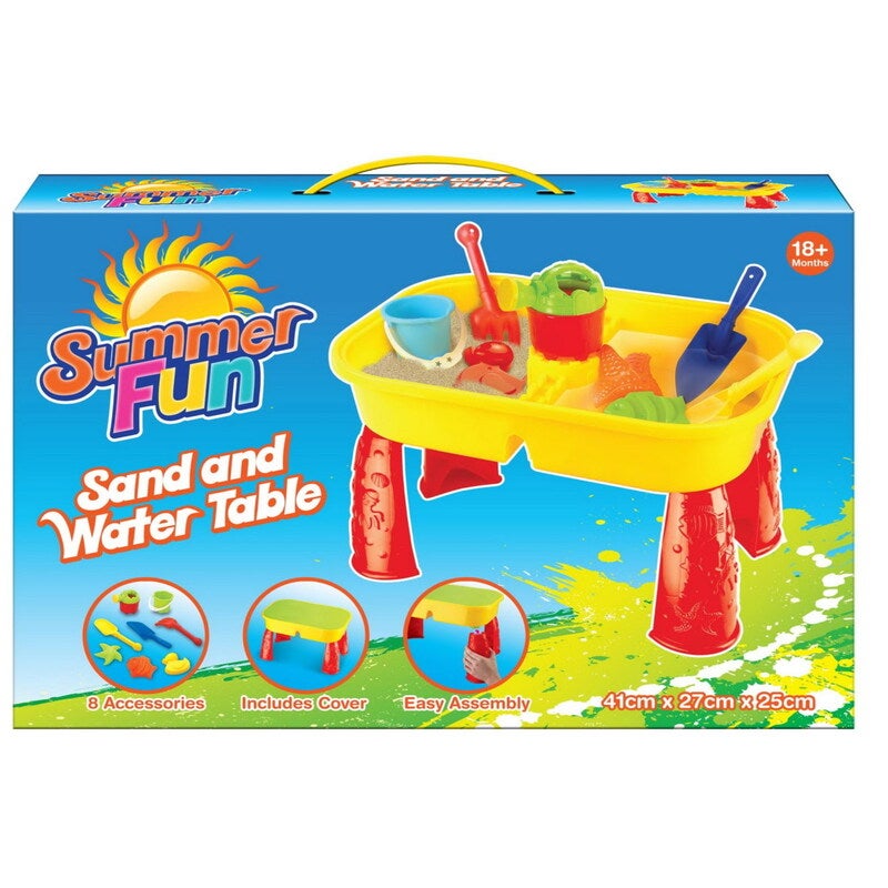 Sand And Water Table - 41X27X25Cm