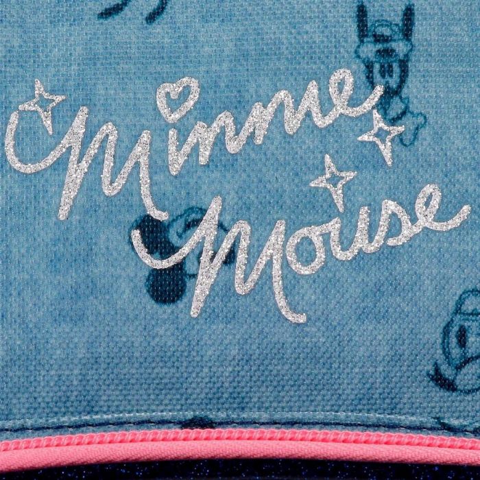 Backpack 3 Zip Minnie Mouse Rain Bows