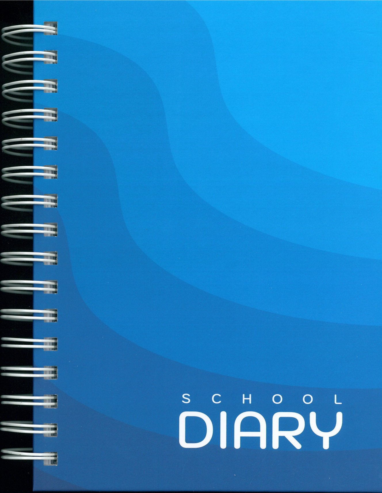 Spiral School Diary Blue