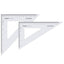 Technical Set of 2 Set Squares 25cm-45 & 30cm-60