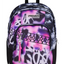 Zaino Scuola Seven Dual Detach Buzzy Note Girl - 2 large compartments fit A4 - 2 bags in 1