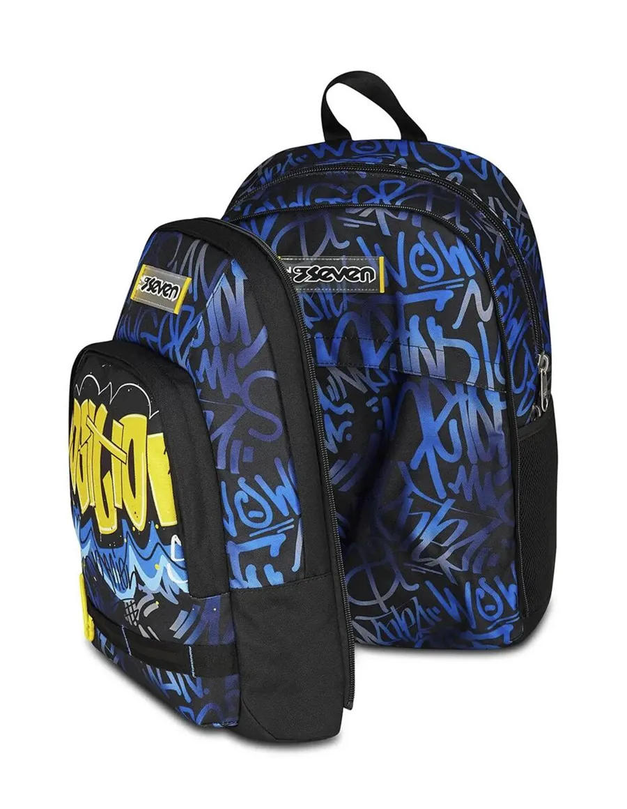 Seven - Hidden spot boy 2 in 1 Backpack  2 Large compartments