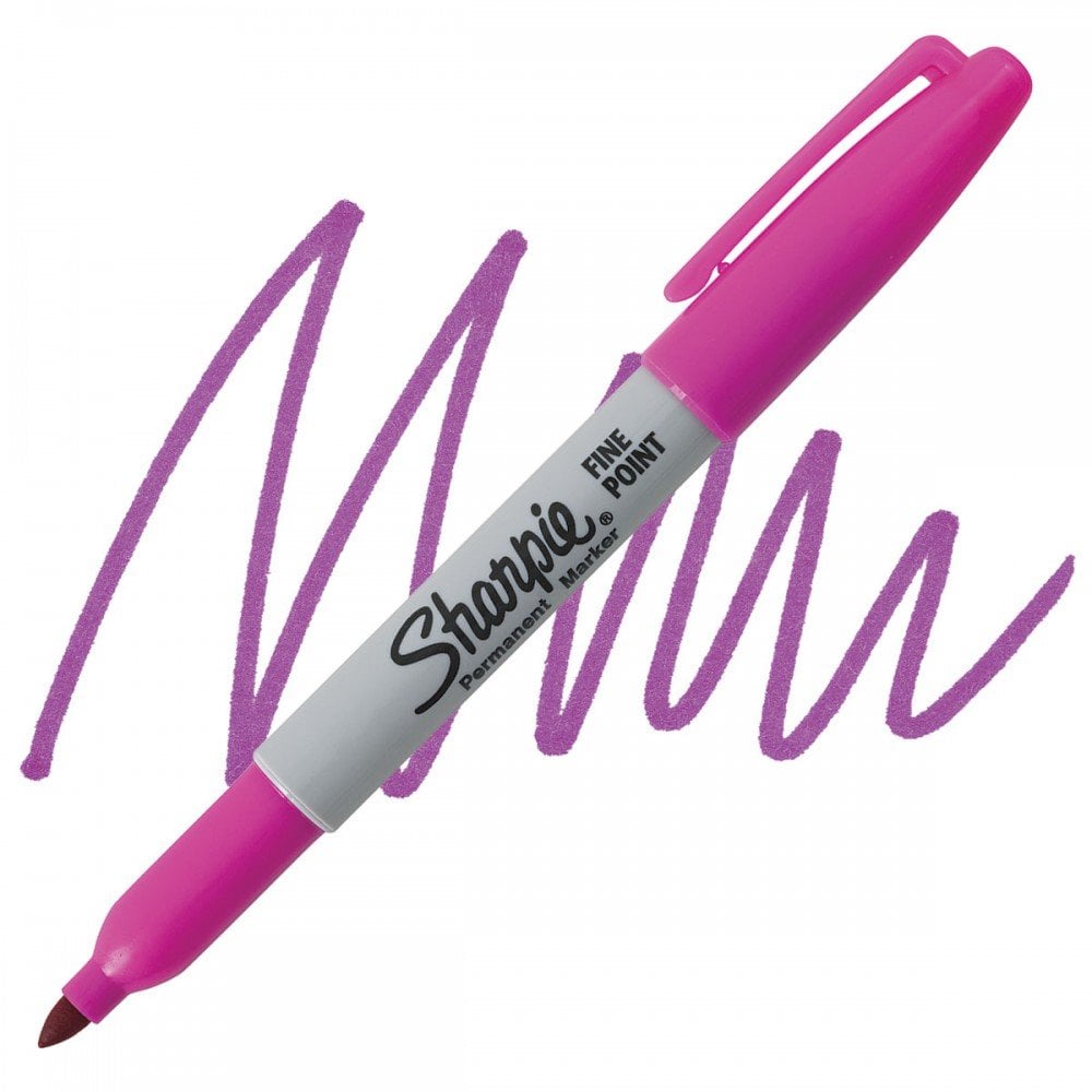 Sharpie Permanent Marker Fine Magenta