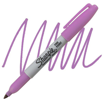 Sharpie Permanent Marker Fine Point Light Purple