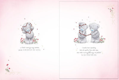 Bears On Swings One I Love Luxury Boxed Handmade Valentine's Day Card