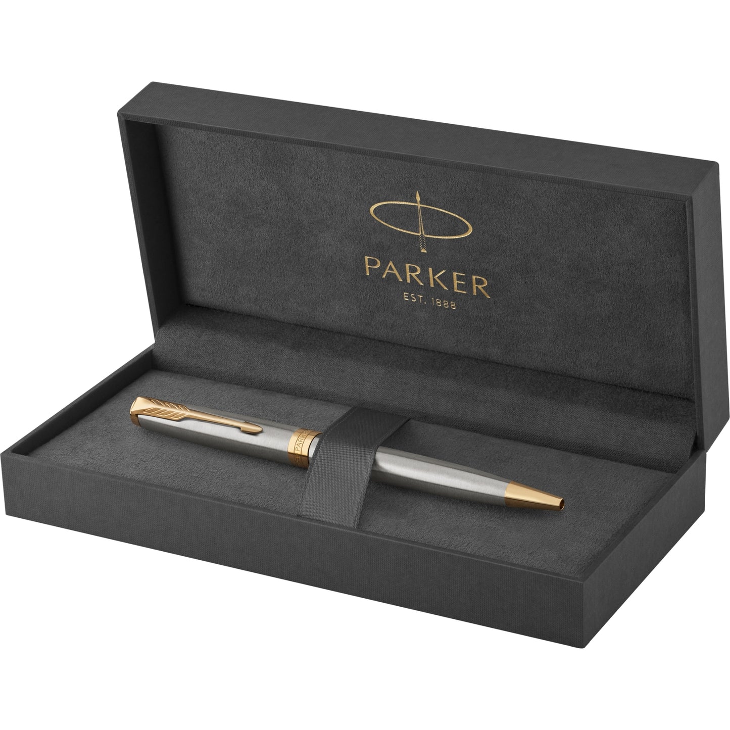 Parker Sonnet Stainless Steel Gt Ballpoint Pen