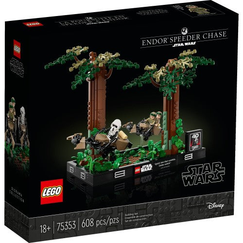 LEGO Star Wars Endor Speeder Chase Diorama 75353