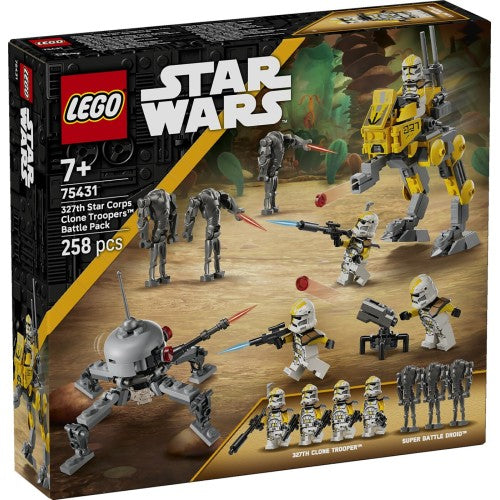 LEGO Star Wars 327th Star Corps Clone Troopers Battle Pack 75431