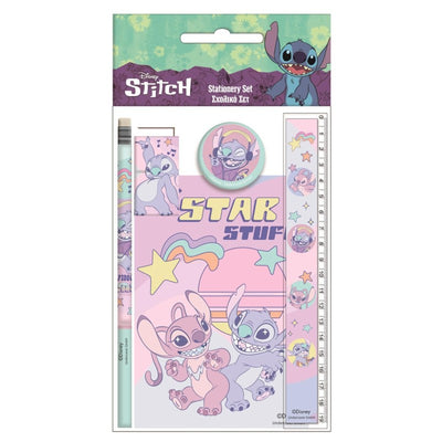 Disney STITCH & ANGEL - Stationery Set - 5pc