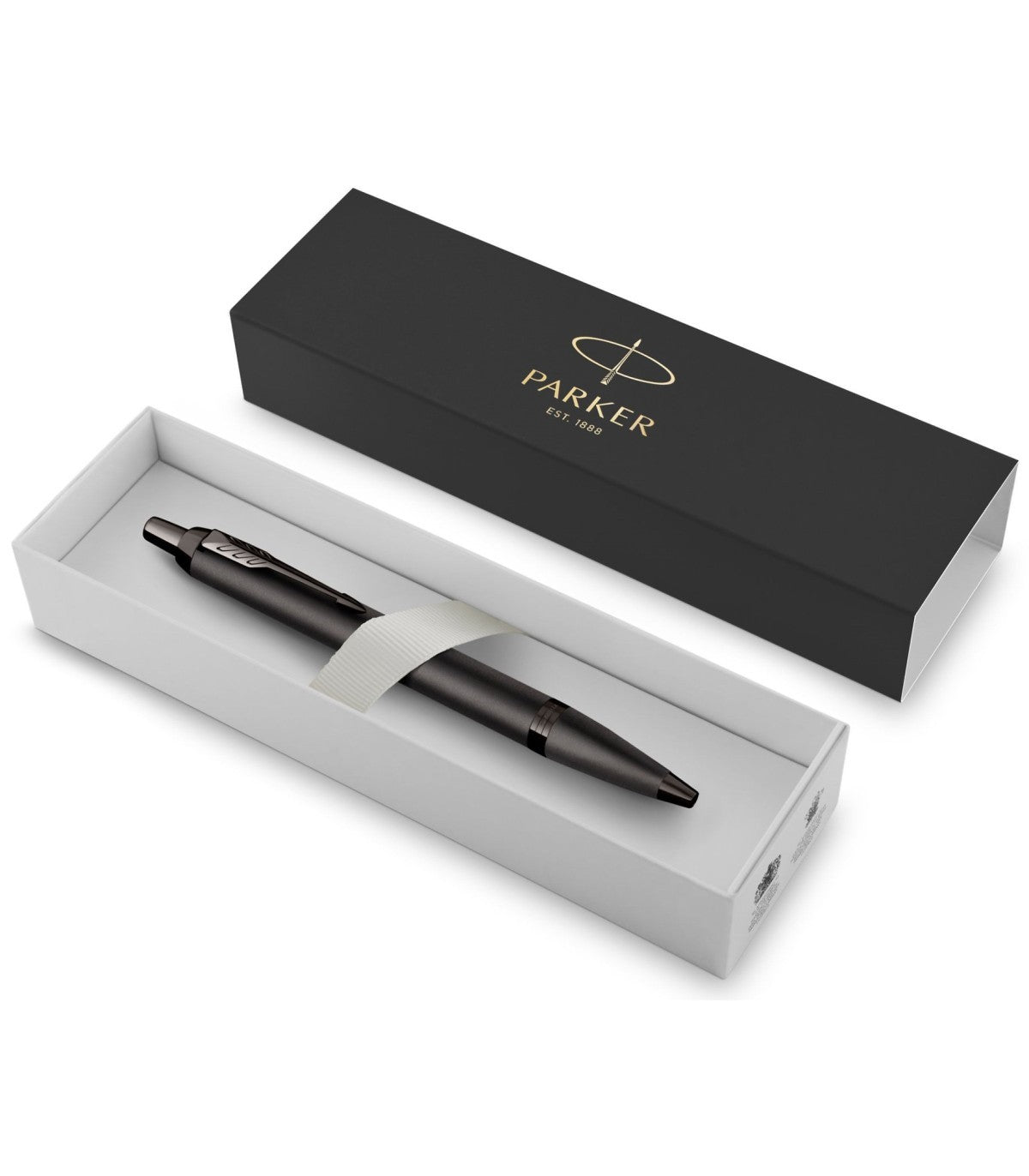 Parker Monochrome Ballpoint Pen Gun Metal Finish - Gift Box