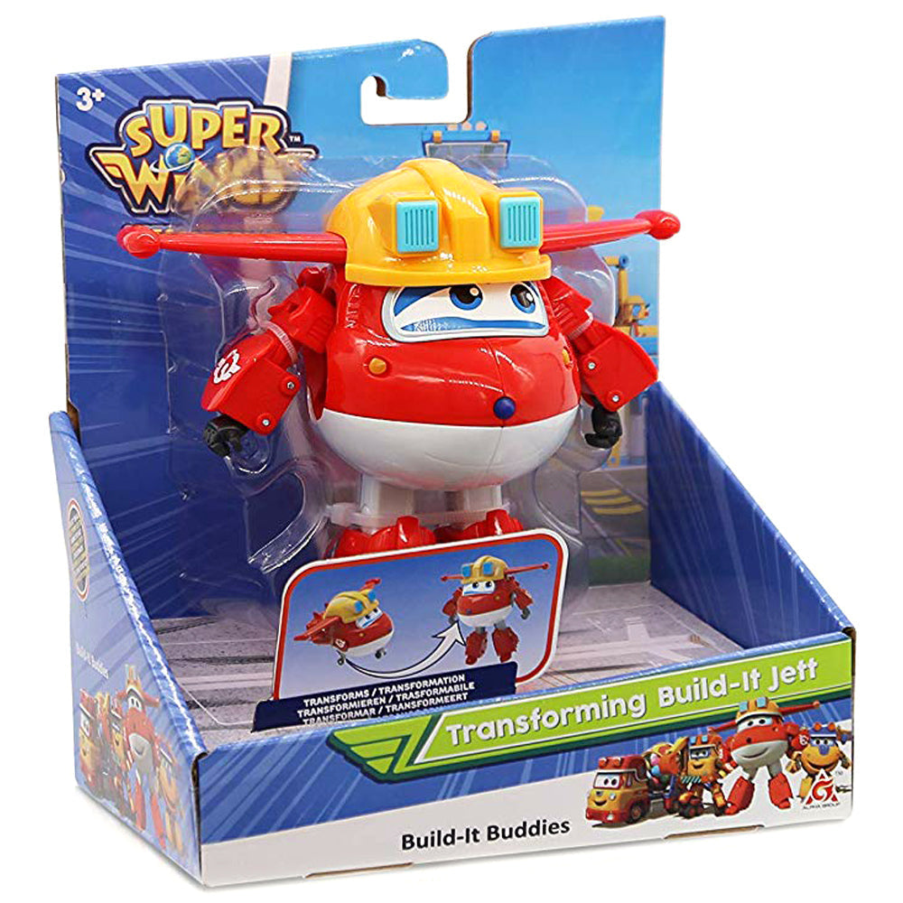 Super Wings Transforming Bulid-It Jett
