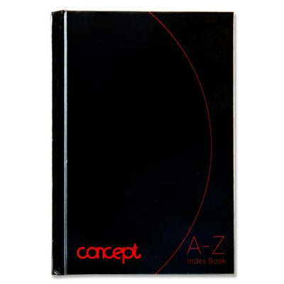 A6 Ruled A-Z Index Book