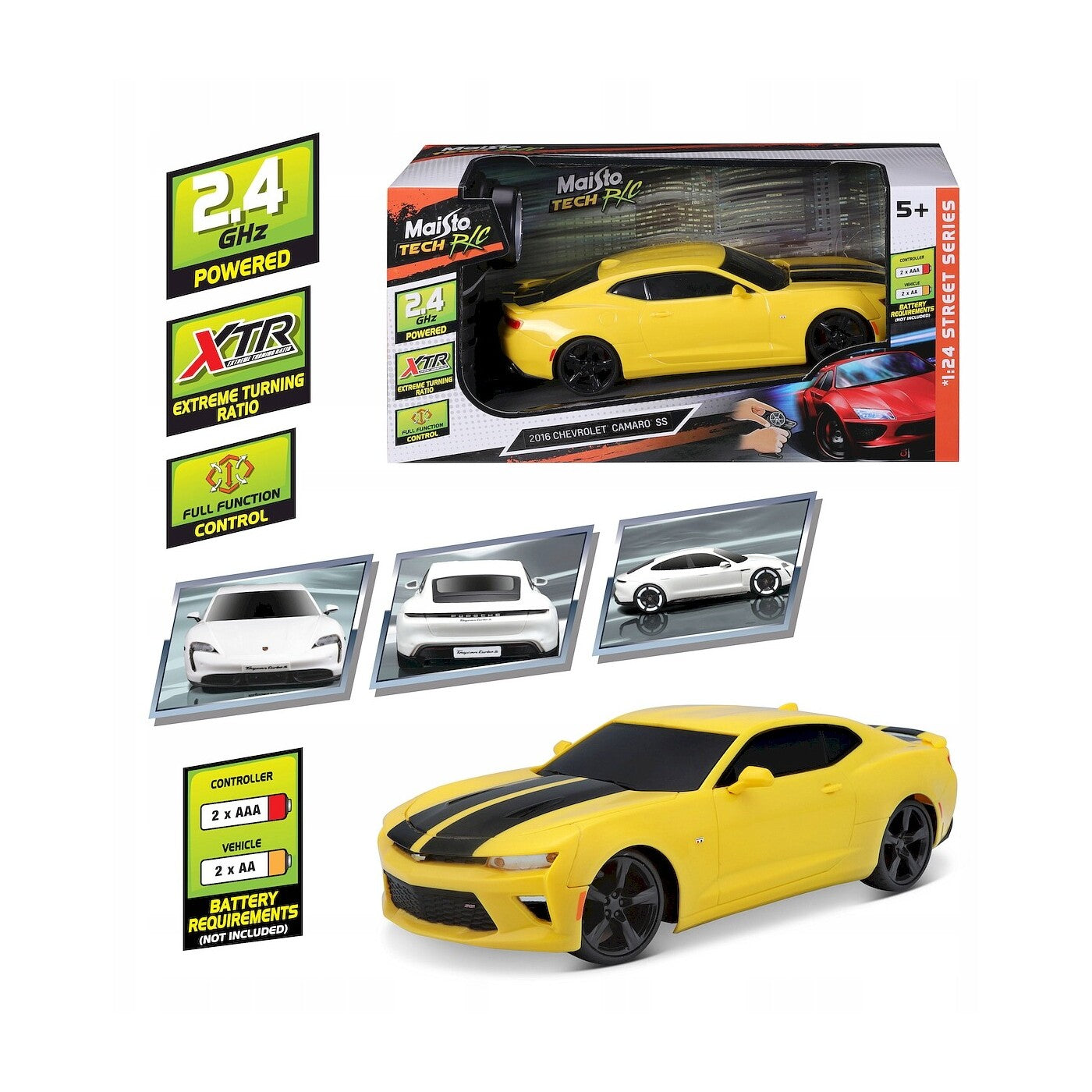 Maisto R/C 1: 24 Chevrolet Camaro 2016