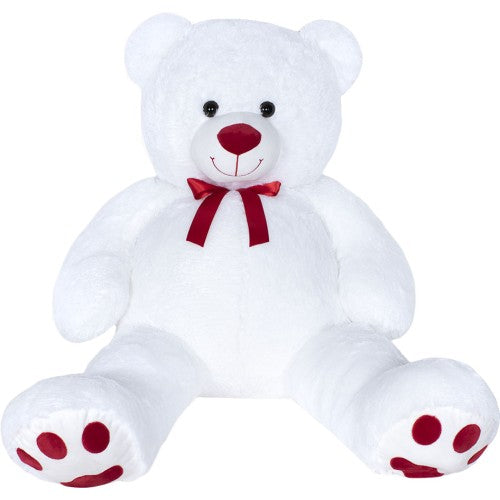 Teddy Bear White standing 120 cm
