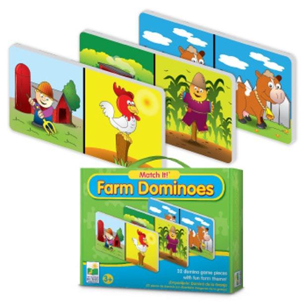 Match It Farm Dominoes