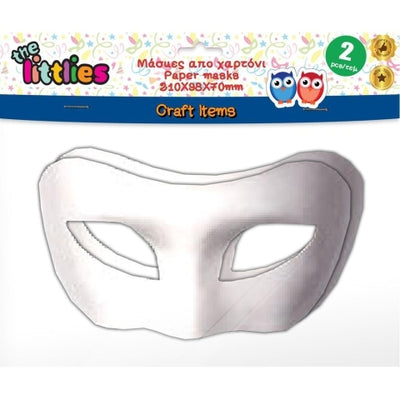 The Littlies Craft Paper Face Mask 210x98x70mm 2 Pcs