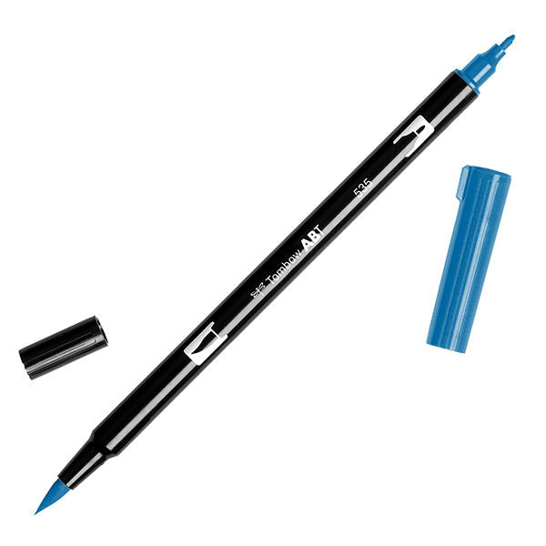 Tombow Dual Brush Pen 535 Cobalt Blue