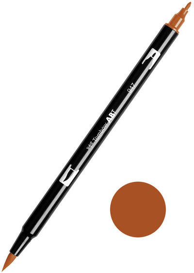 Tombow Dual Brush Pen 947  Burnt Sienna