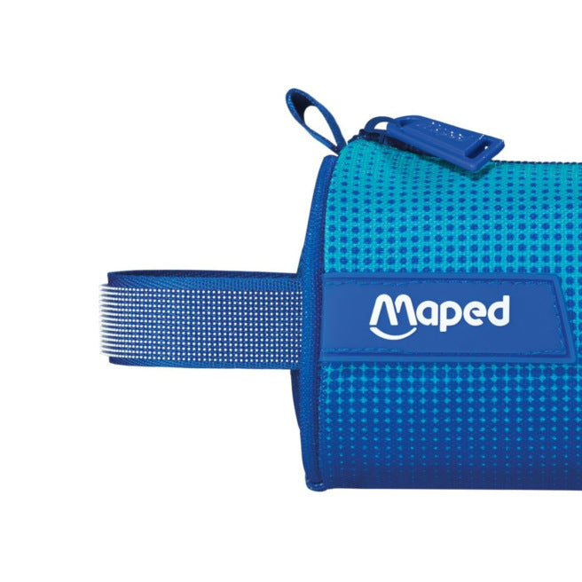 Maped Kidy Learn Concentration Round Pencil Case Blue