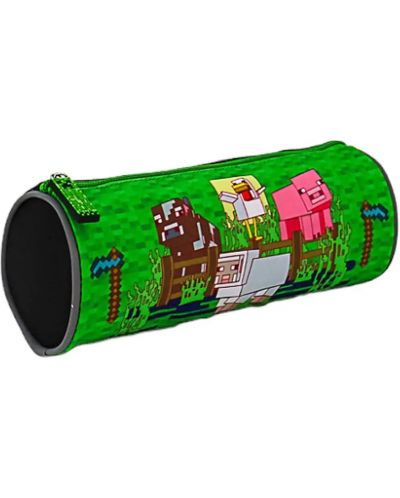 Minecraft Round Pencil Case 22 CM