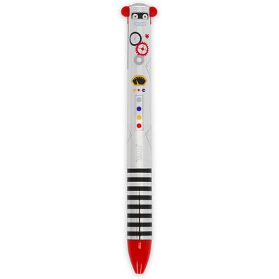 Legami Two-Color Ballpoint Pen - Click&Clack - Robot