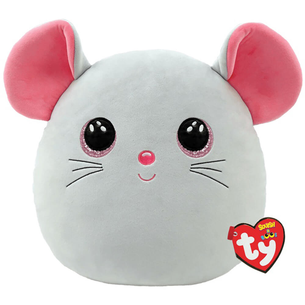 Squishy Beanies Catnip The Mouse 14" Squish Plush - Pillow