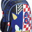 Sonic Classic Let's Go Backpack 43cm -  2 Large Compartments Fit A4