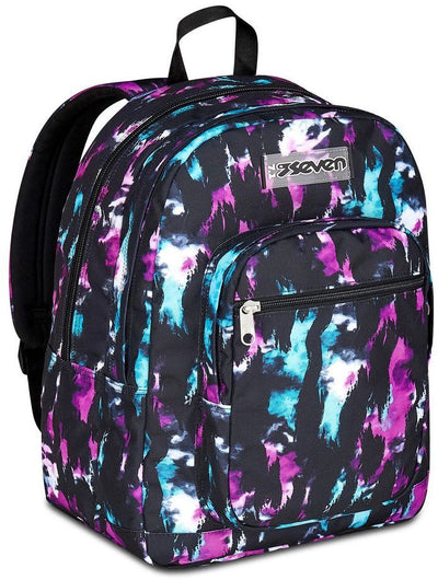 Seven Freethink Girl School Backpack 2 Large compartments fit A4
