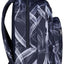 SEVEN FREETHINK JET BLACK BACKPACK 2 Large compartments fit A4