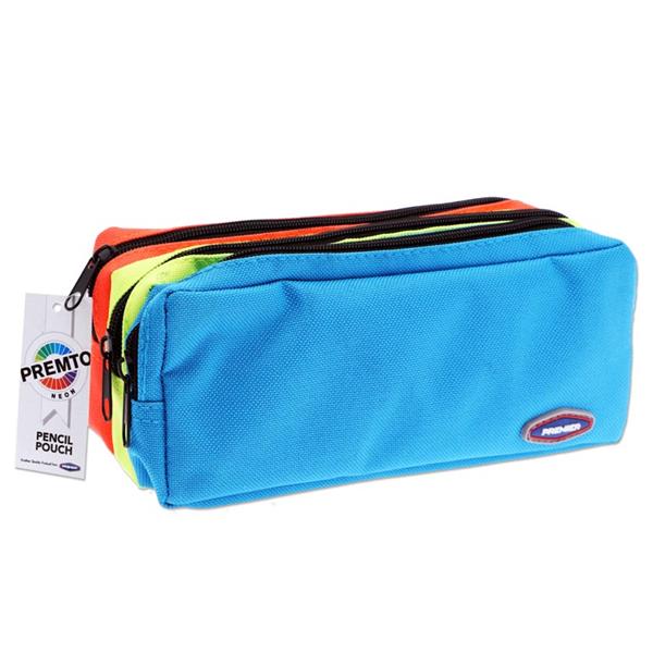 Pencil Case Neon 3 Zip