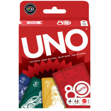 Mattel Games - UNO Ruby Red Mattel 80th Anniversary