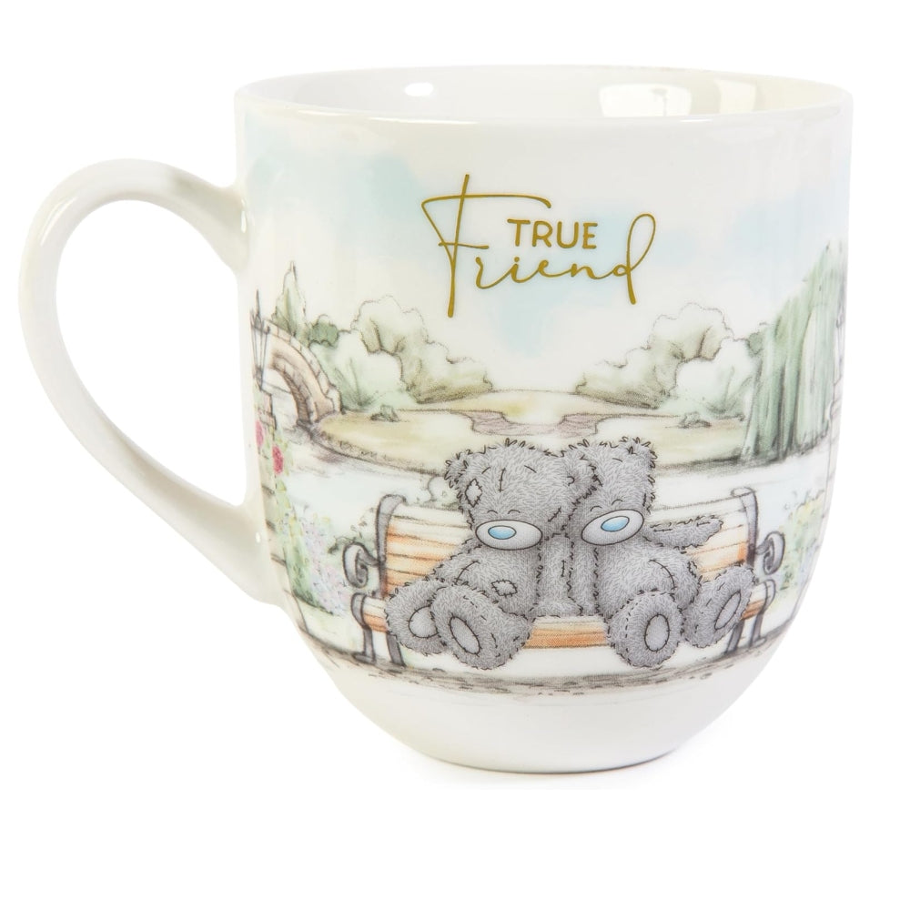 Me to You Tatty Teddy Luxury Bone China Mug for A True Friend Presented in Satin Lined Gift Box Signature Collection