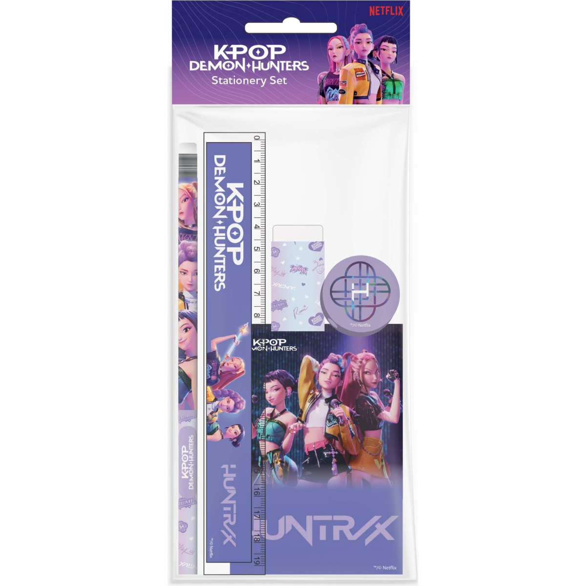 K-POP DEMON HUNTERS Stationery Set - 5pc.