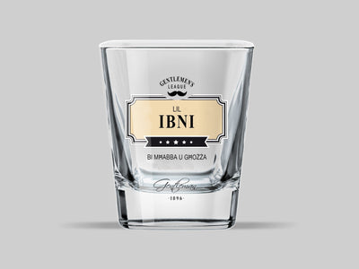 Tazza Tal-Whisky Lil Ibni Bi Mħabba U Għożża